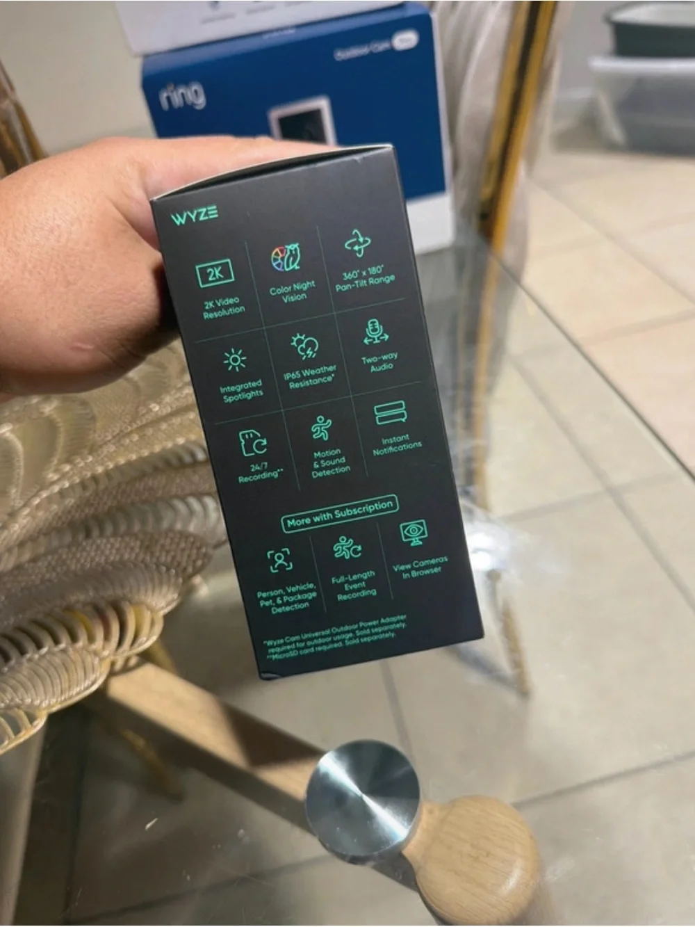 Wyze dual camera